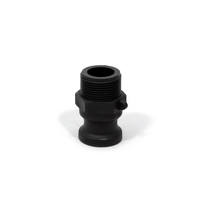 Connecting fitting, with external thread (Camlock type F)